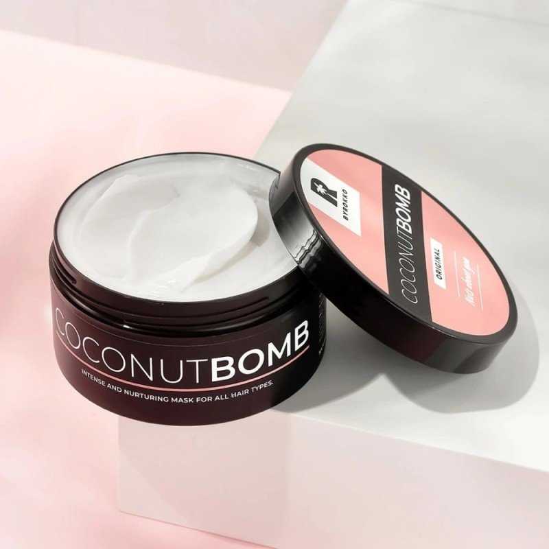Puoselėjanti plaukų kaukė| Byrokko - Coconut Bomb, 180ml