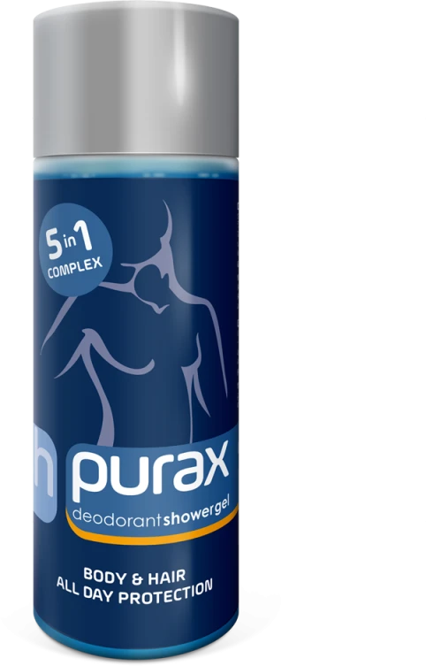 PURAX dezodoruojantis dušo gelis 200 ml