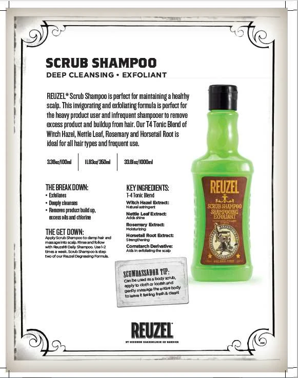 Šampūnas Reuzel Scrub, 100ml