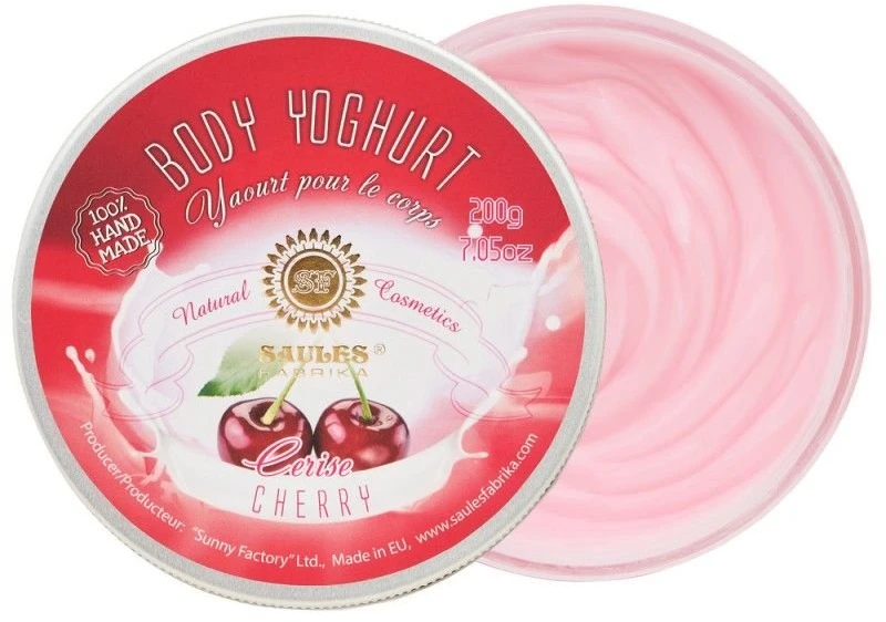 Saules Fabrika Cherry kūno jogurtas 200 g