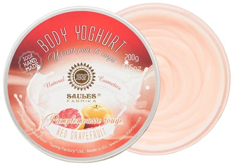 Saules Fabrika Grapefruit kūno jogurtas 200 g