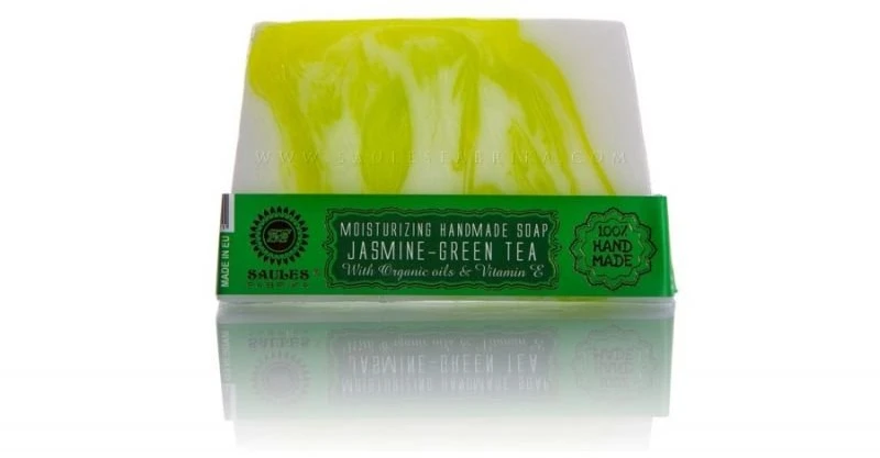 Saules Fabrika Jasmine - Žalias Tea muilas 80 g