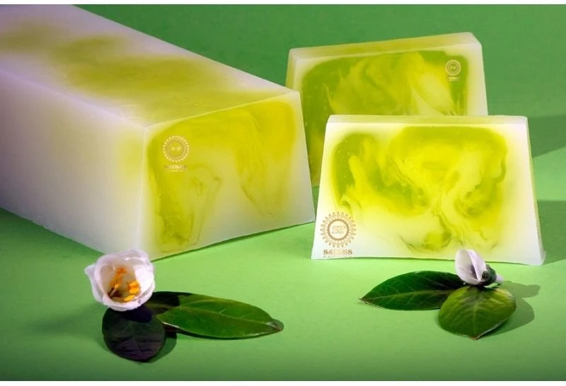 Saules Fabrika Jasmine - Žalias Tea muilas 80 g
