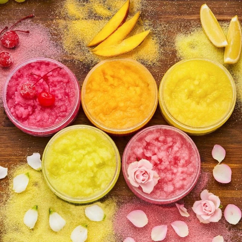 Saules Fabrika Jasmine-Žalias Tea Sugar Scrub kūno šveitiklis 200 g