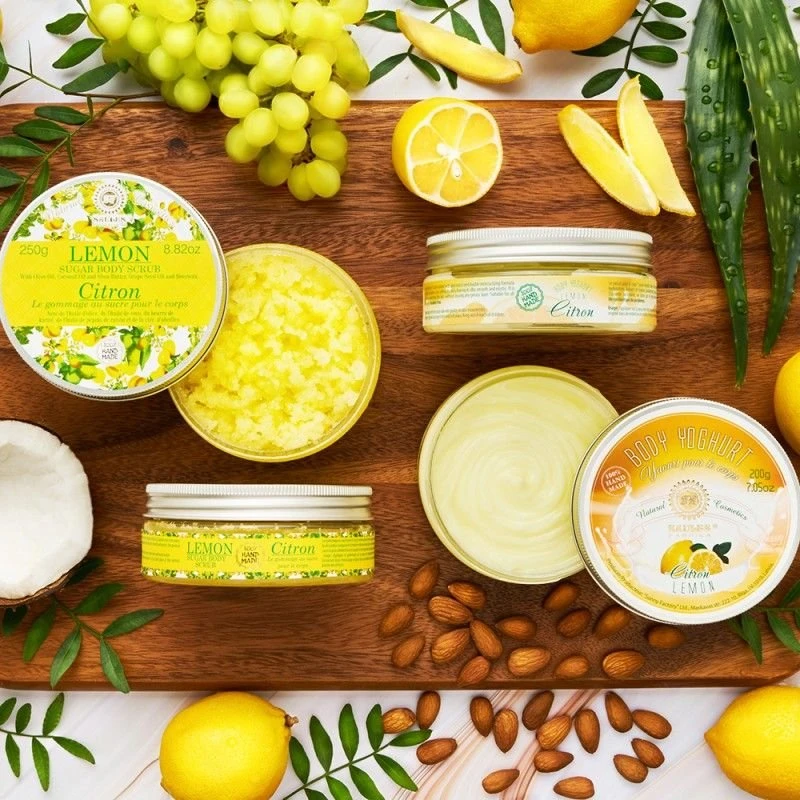 Saules Fabrika Lemon kūno jogurtas 200 g