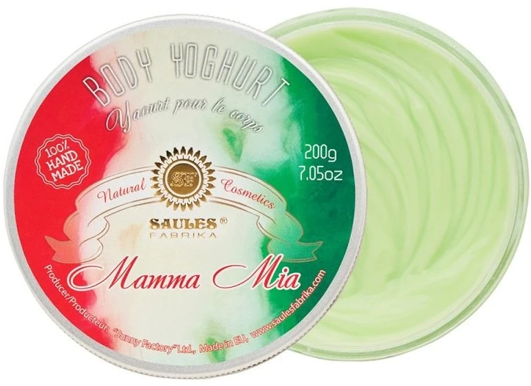 Saules Fabrika Mamma Mia kūno jogurtas 200 g