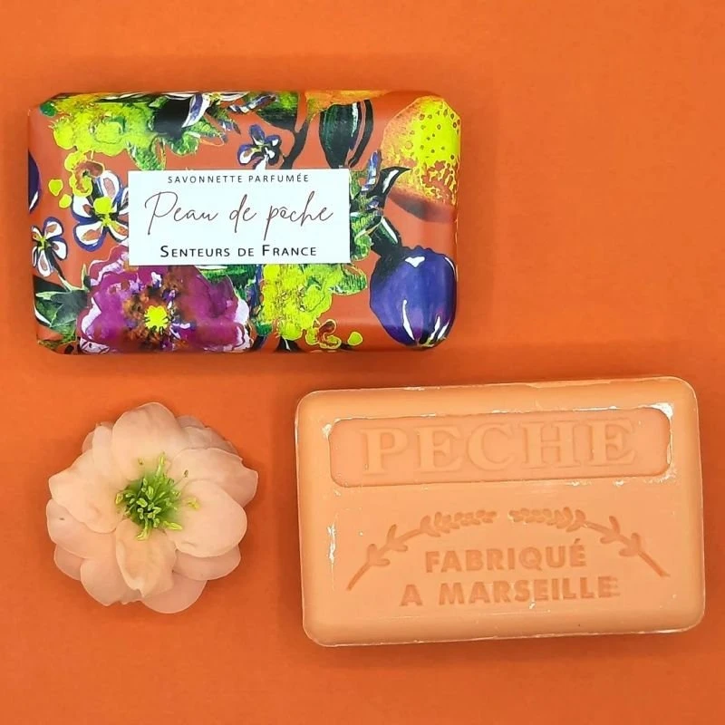 Senteurs de France Peau de Pêche kvapusis muilas 125 g
