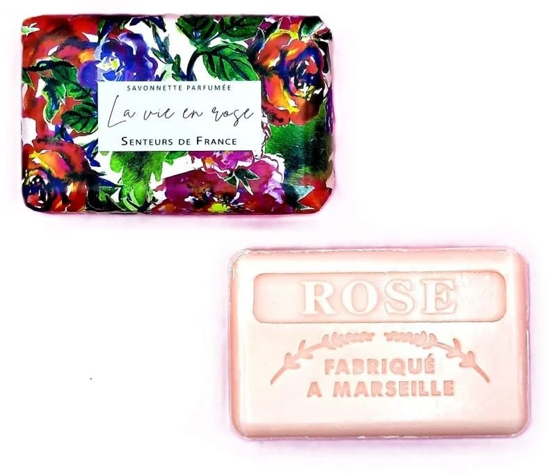Senteurs de France Voir la Vie en Rose kvapusis muilas 125 g