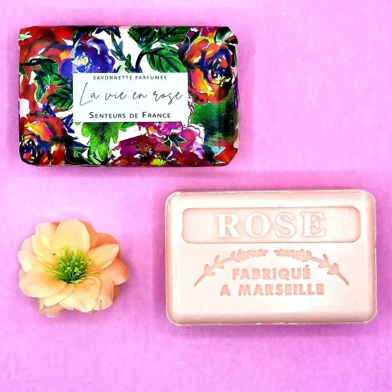 Senteurs de France Voir la Vie en Rose kvapusis muilas 125 g