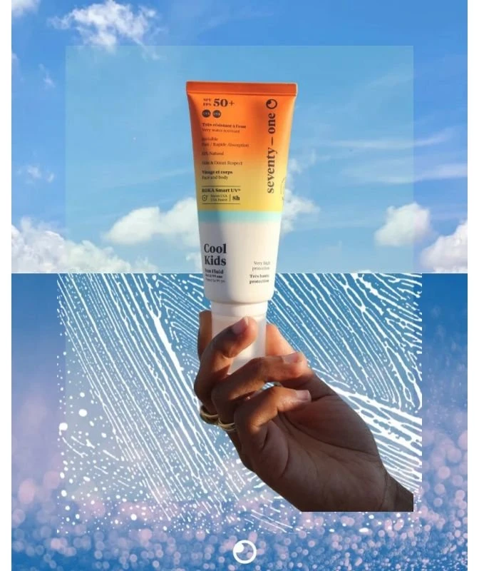 SeventyOne Percent Cool Kids SPF50+ kremas nuo saulės vaikams 100 ml