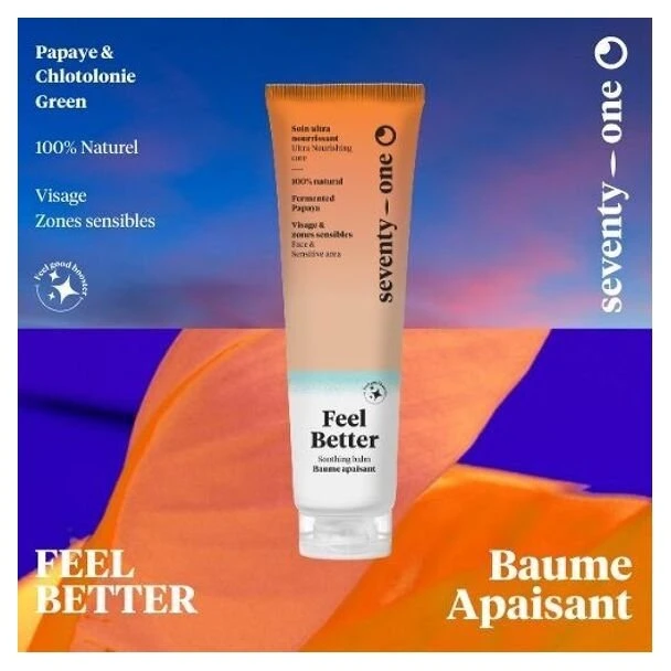 SeventyOne Percent Feel Better maitinamasis raminamasis veido balzamas 40 ml