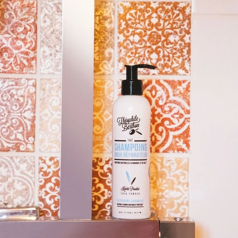 Theophile Berthon Repairing Šampūnas Shea Powder atkuriamasis šampūnas 240 ml