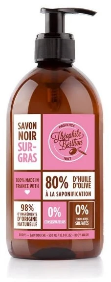 Theophile Berthon Rose Lychee veido ir kūno prausiklis 500 ml