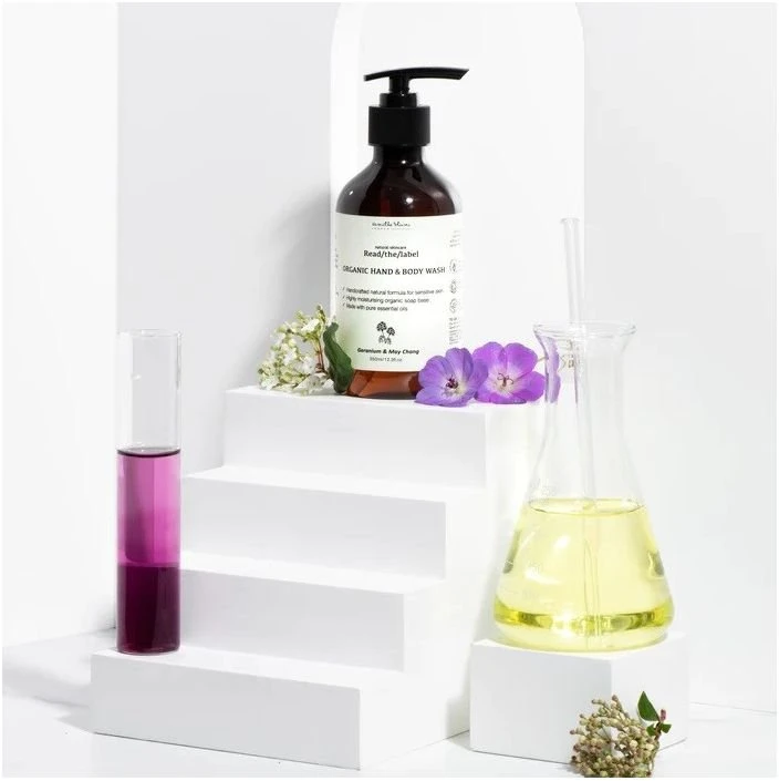 Vanilla Blanc Geranium & May Chang rankų ir kūno prausiklis 350 ml