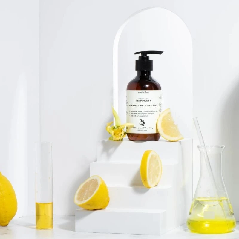 Vanilla Blanc Sicilian Lemon & Ylang Ylang rankų ir kūno prausiklis 350 ml