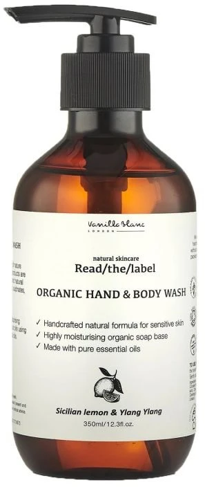 Vanilla Blanc Sicilian Lemon & Ylang Ylang rankų ir kūno prausiklis 350 ml