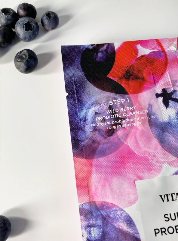 Vitamasques Super Berry Probiotic Repair 3 žingsnių veido kaukė