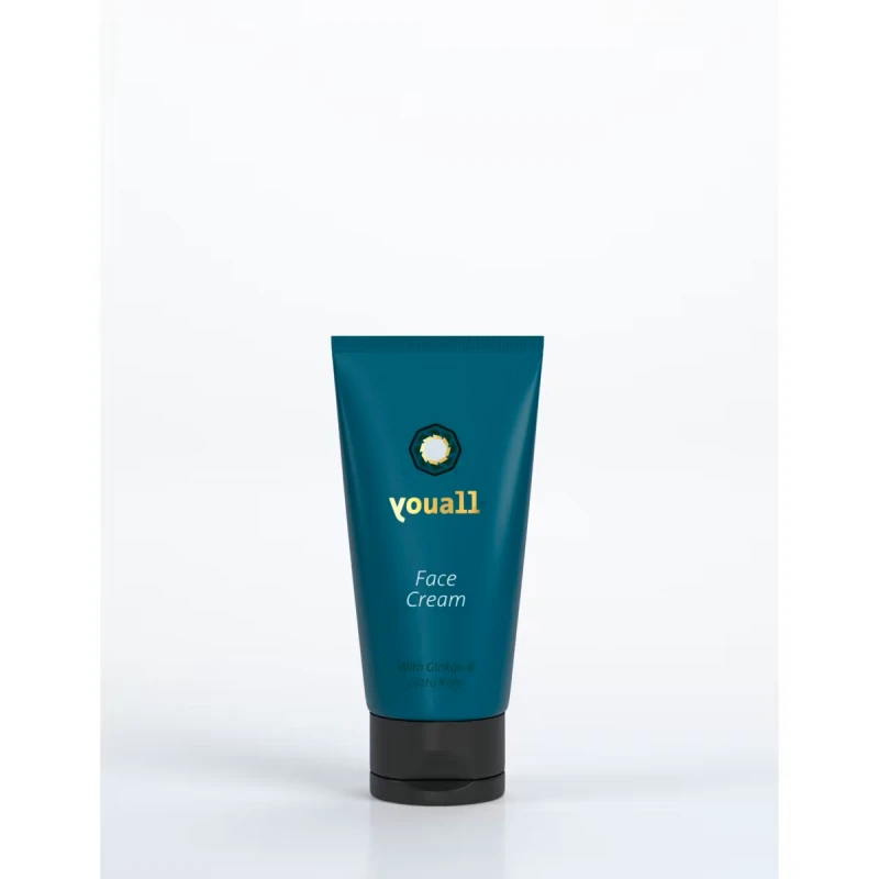 Youall Energizing veido kremas su ginkmedžiu ir gotu kola 50 ml