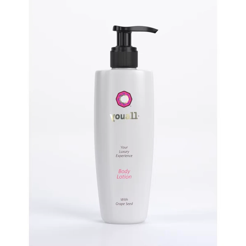 Youall Luxury kūno losjonas su vynuogių kauliukų aliejumi 200 ml