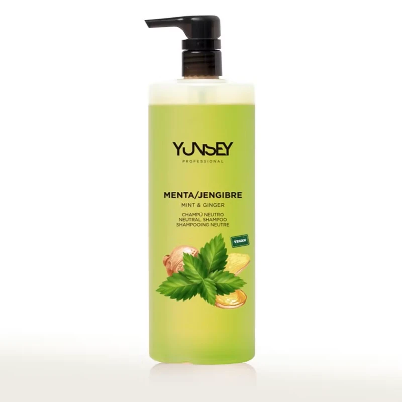 Yunsey Mint & Ginger neutralus šampūnas su mėtomis ir imbieru 1000 ml