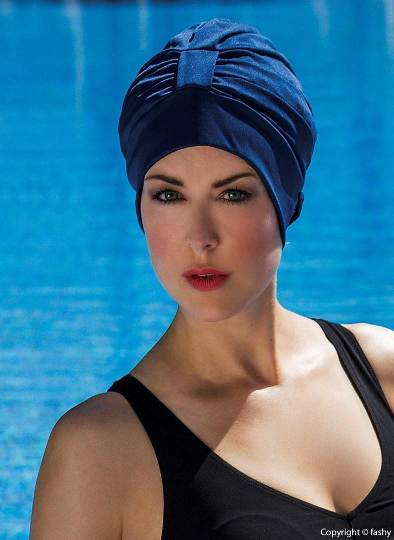 Fashy Kepuraitė plauk. Fabric Swim PE 3473 54 navy
