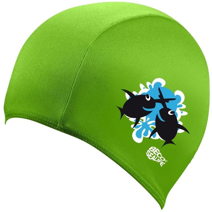 Beco beermann Kepuraitė plauk. vaik. SEALIFE PE 7703 8 žalias