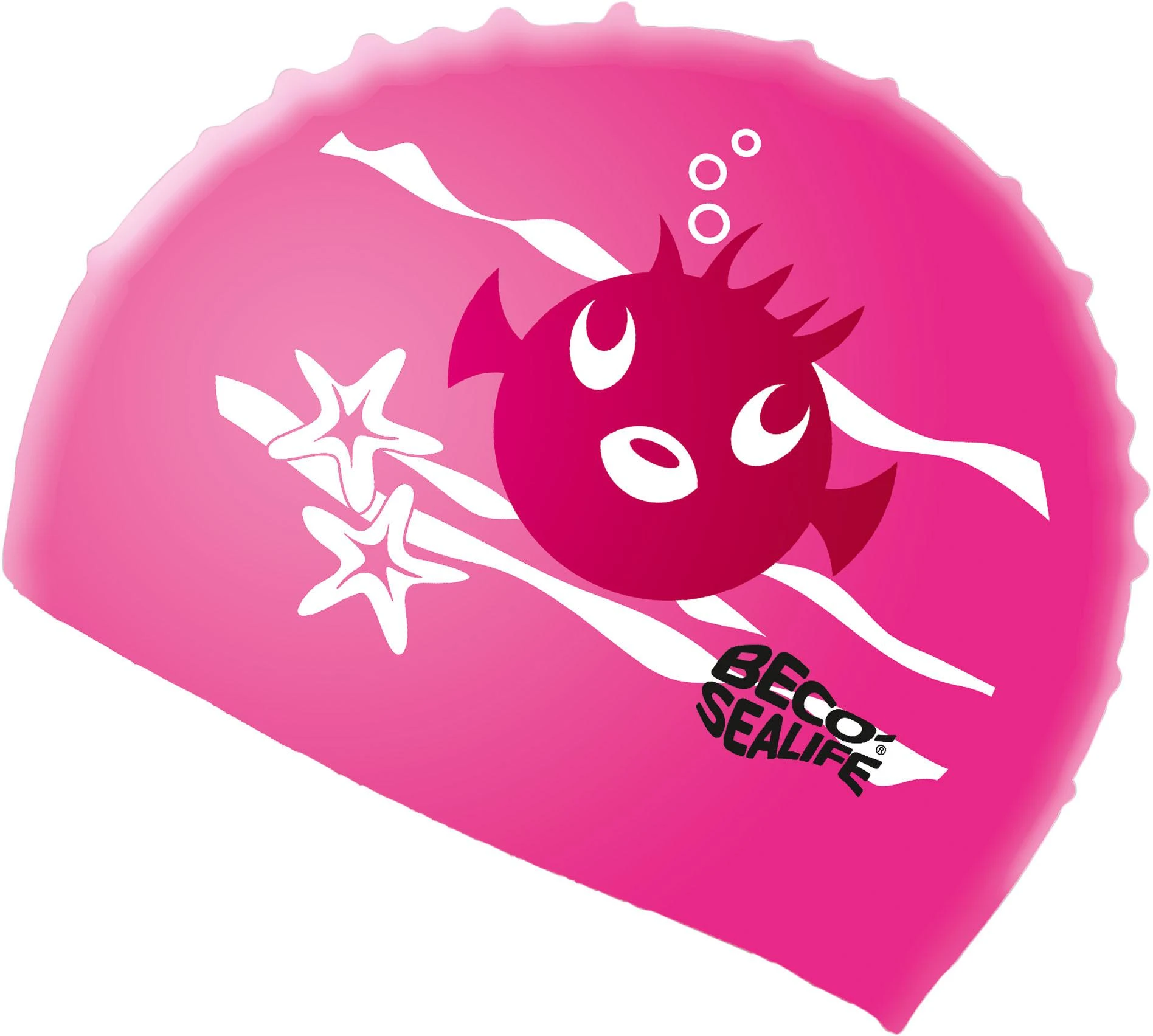 Beco beermann Kepuraitė plauk. vaik. SEALIFE silik. 73942 4 pink
