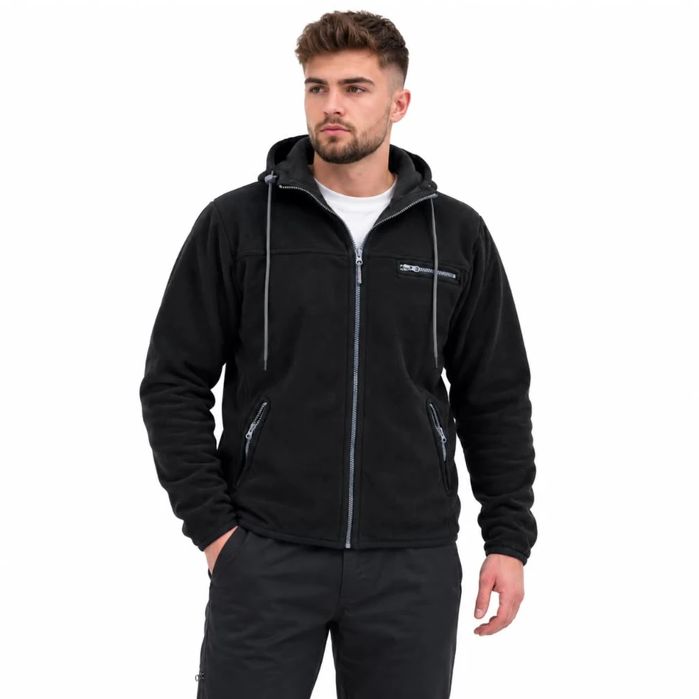 Apsauginis 280g/m² REIS flisinis džemperis POLAR-HOOD B