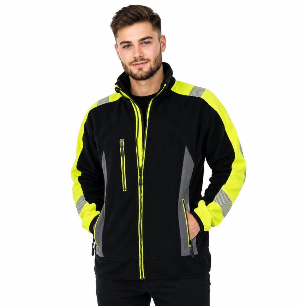 LEBER & HOLLMAN Apsauginis fliso džemperis Leber&amp;Hollman POLVIS - 320 g/m², su Softshell intarpais