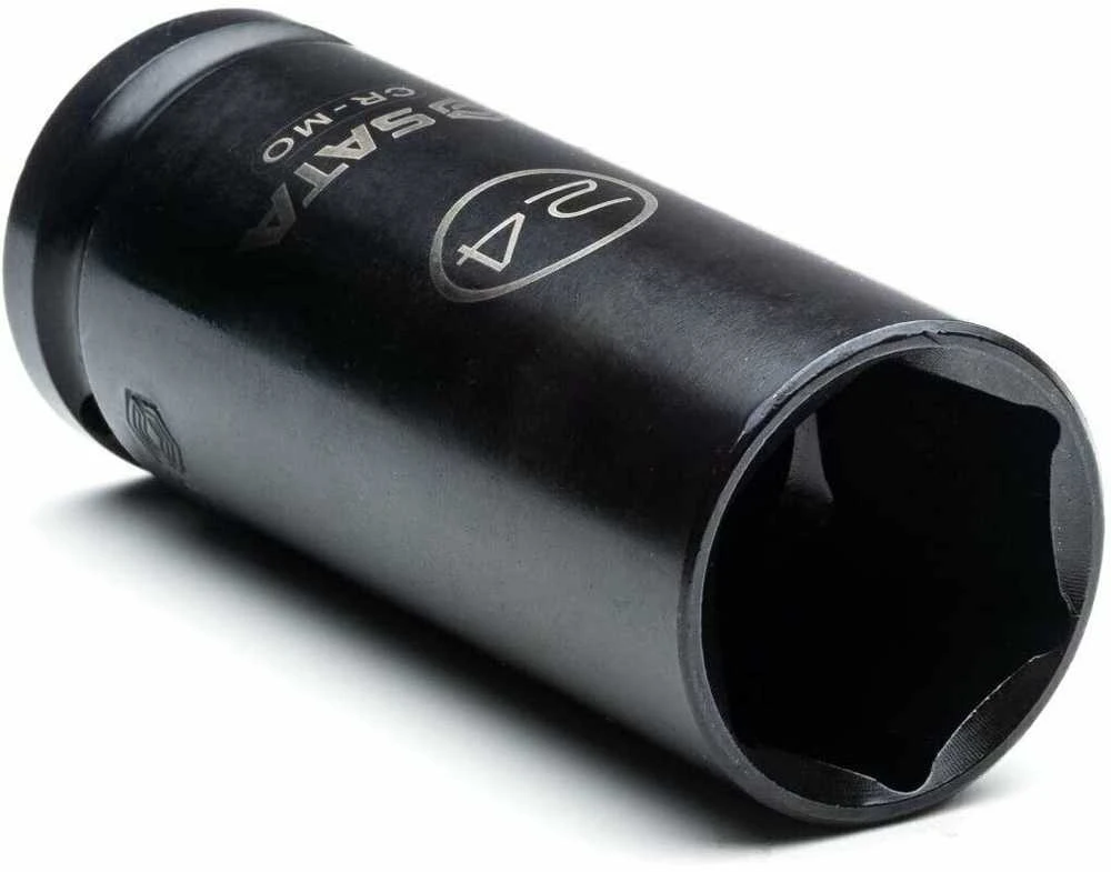 1/2" Prailgintų smūginių galvučių rinkinys (10-24mm)(13vnt) SATA