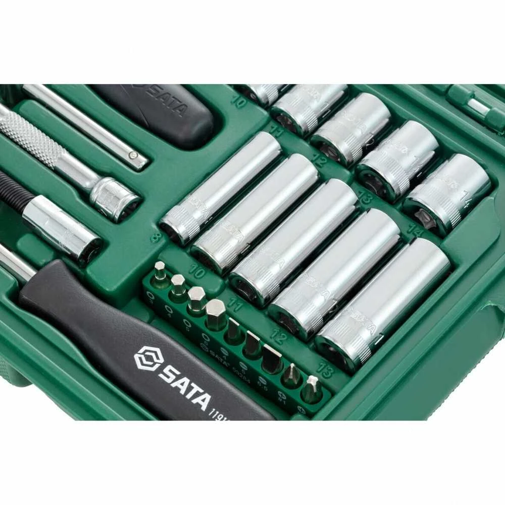 SATA Rinkinys KLUCZY 36el 1/4" WALIZKA