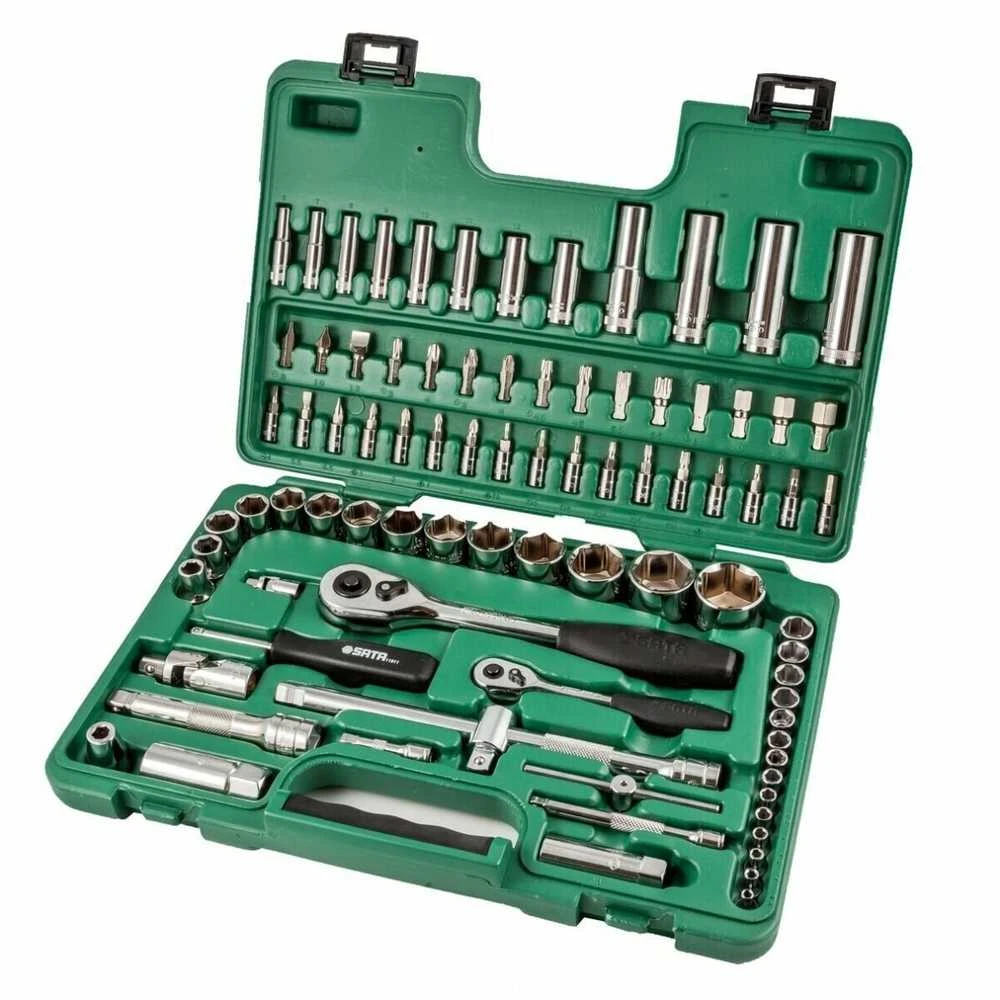 SATA. Rinkinys KLUCZY 88el 1/2" / 1/4"
