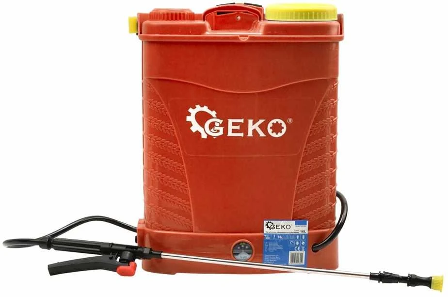 GEKO akumuliatorinis kuprinės tipo purkštuvas 12 V, 16 l
