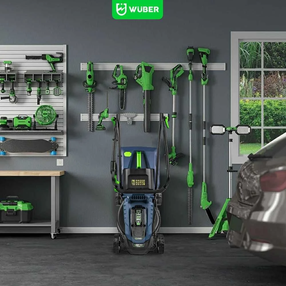 Akumuliatorinė vejapjovė Wuber W04801, 32 cm; 20 V; su akumuliatoriumi ir įkrovikliu
