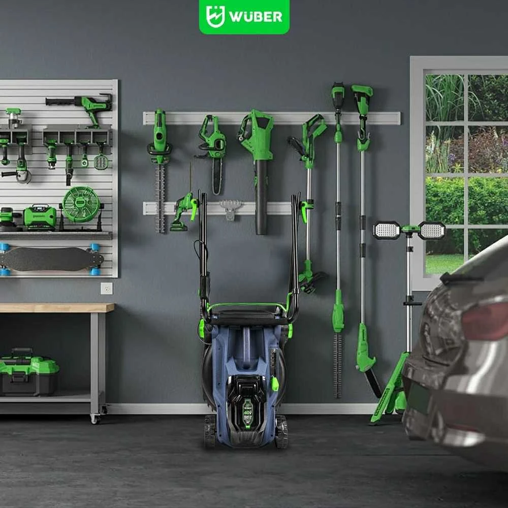 Akumuliatorinė vejapjovė Wuber W04802, 38 cm; 40 V; su 2 akumuliatoriais ir įkrovikliu