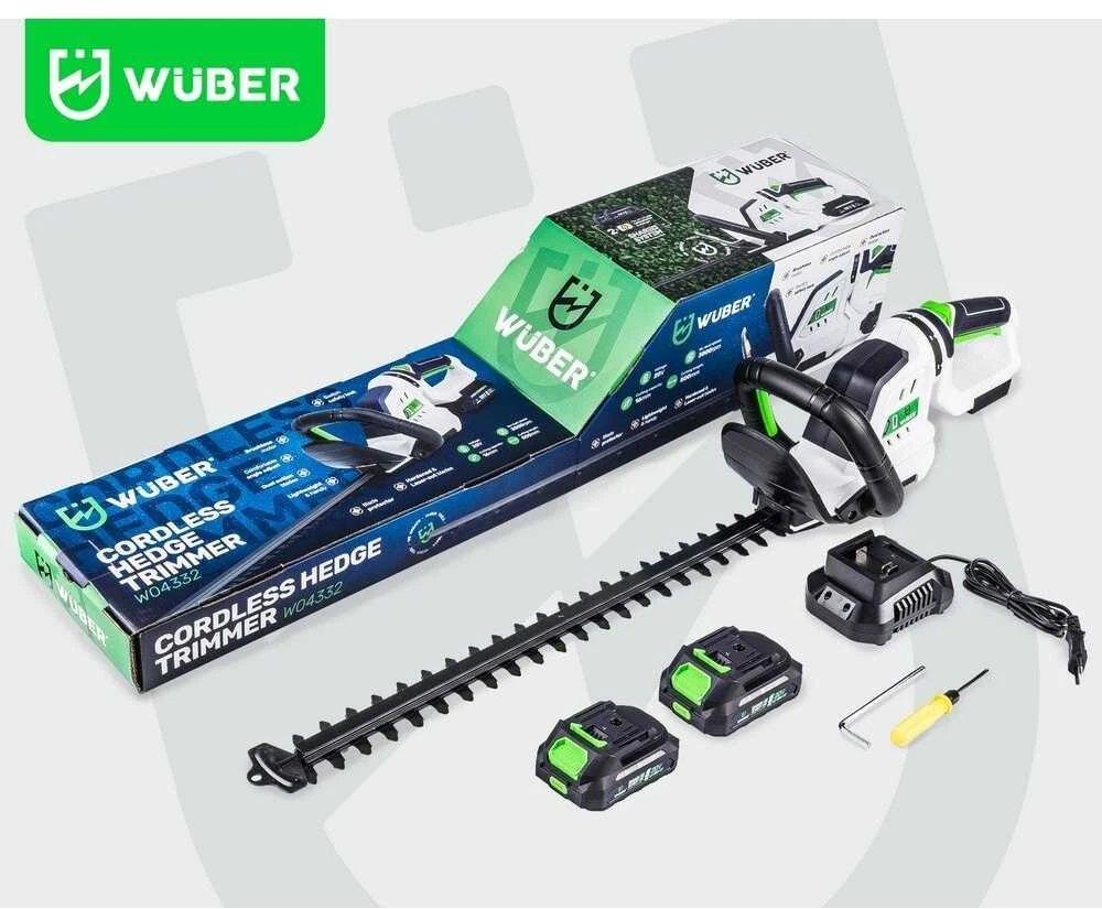 Akumuliatorinės gyvatvorių žirklės Wuber W04332, 50cm