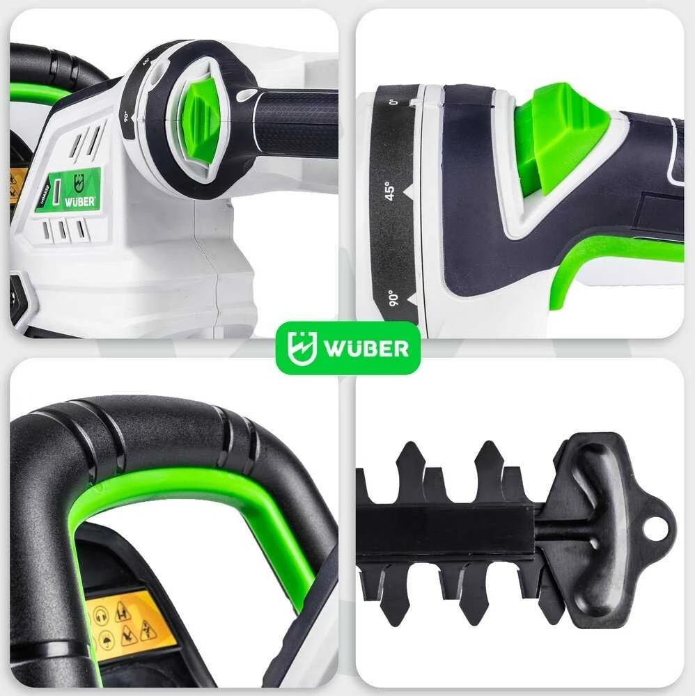 Akumuliatorinės gyvatvorių žirklės Wuber W04332, 50cm