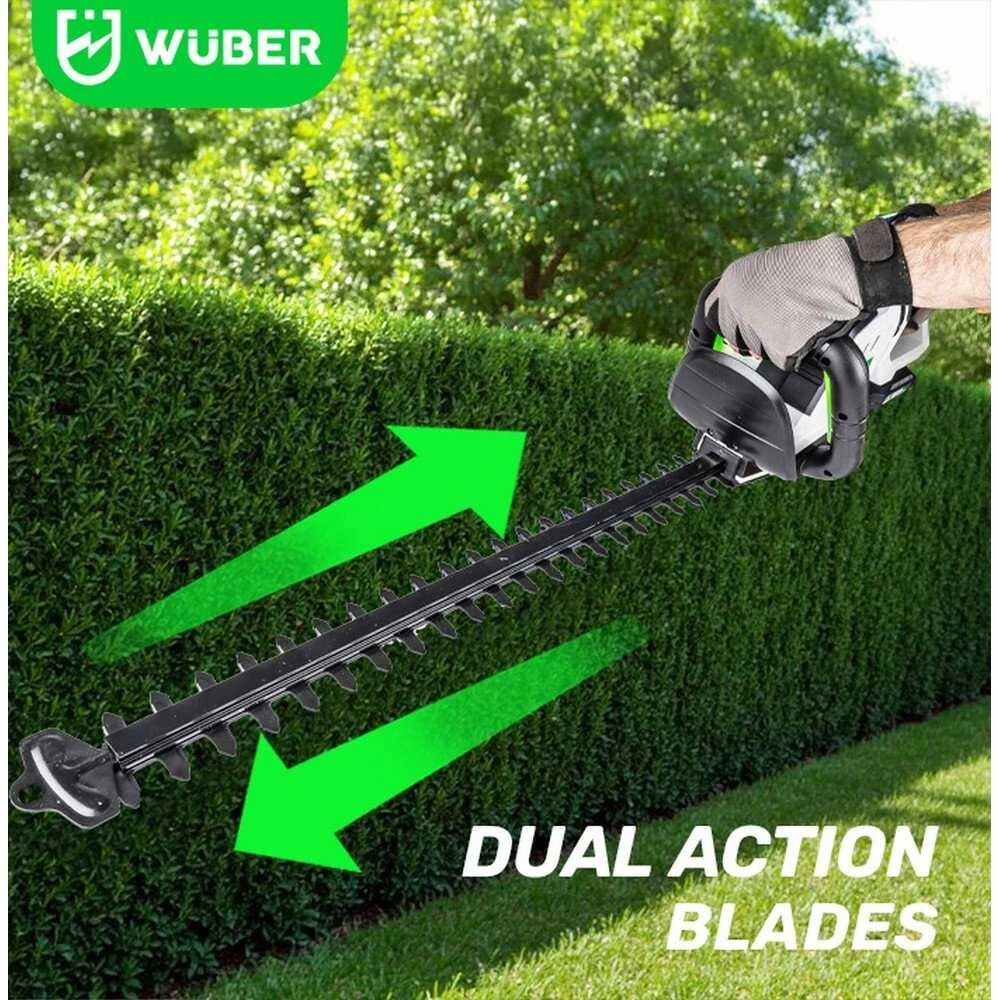 Akumuliatorinės gyvatvorių žirklės Wuber W04332, 50cm