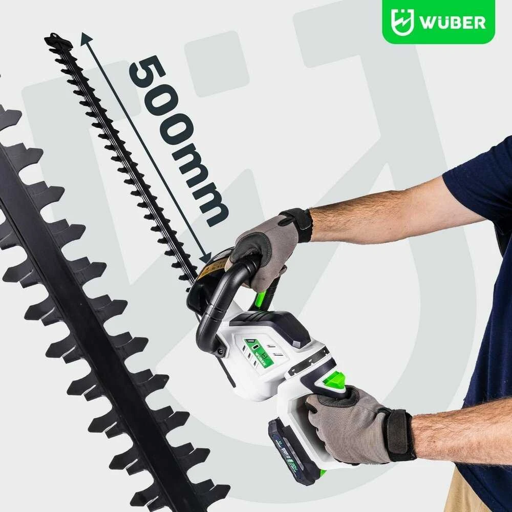 Akumuliatorinės gyvatvorių žirklės Wuber W04332, 50cm