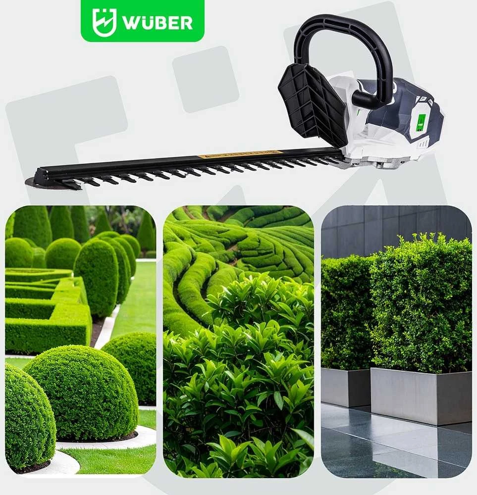 Akumuliatorinės gyvatvorių žirklės Wuber W04331, 48cm