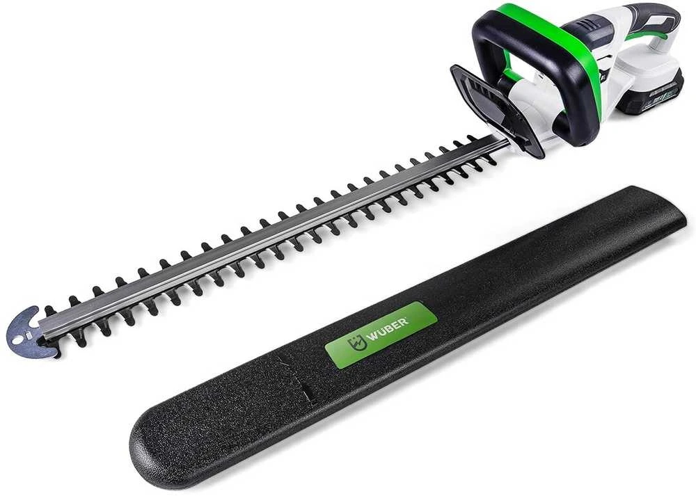 Akumuliatorinės gyvatvorių žirklės Wuber W04330, 51cm, su 2,0 Ah baterija ir įkrovikliu