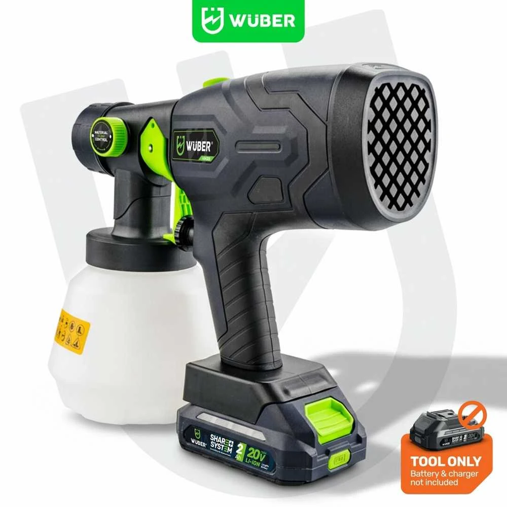 Akumuliatorinis dažų purkštuvas Wuber W04323, be akumuliatoriaus