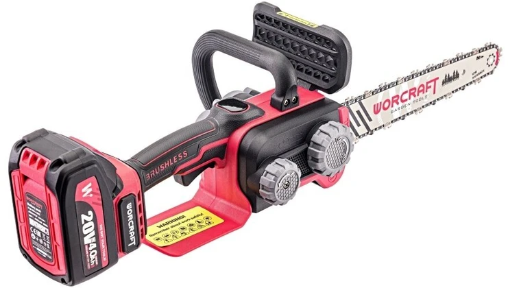 Akumuliatorinis grandininis pjūklas WORCRAFT 20V LI-ION