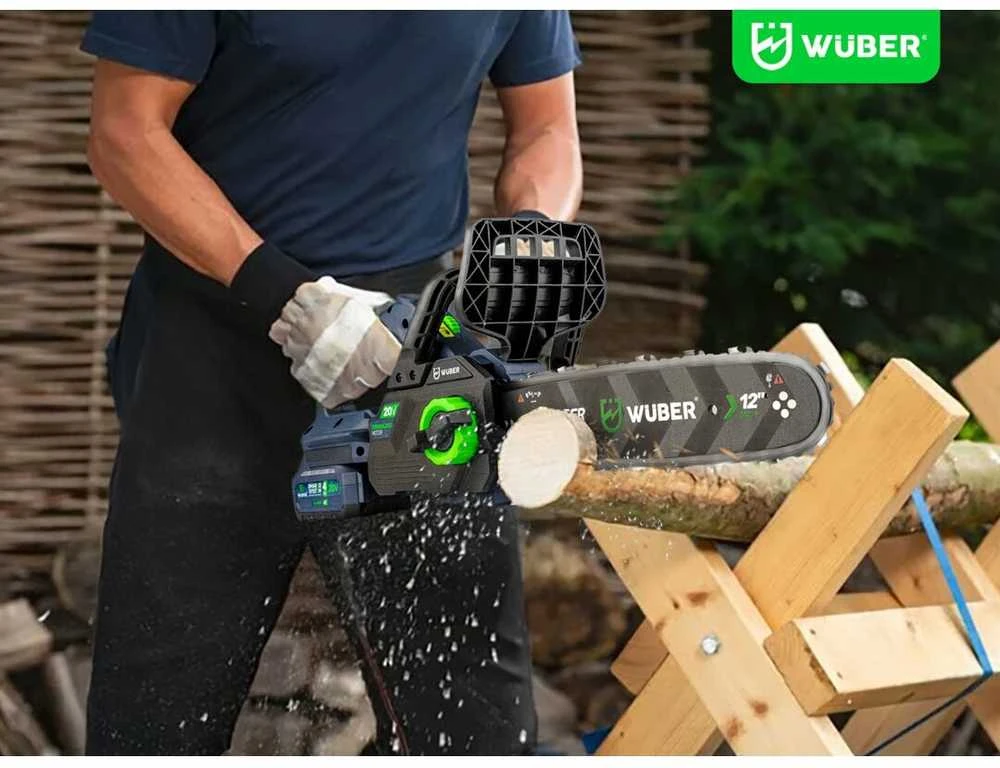 Akumuliatorinis grandininis pjūklas Wuber W04201, 20V