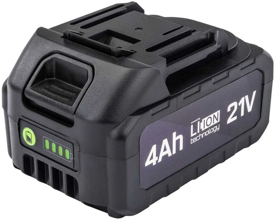 Akumuliatorinis kampinis šlifuoklis PowerMat, 21V Li-ion 125mm