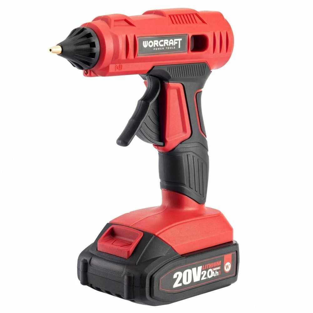Akumuliatorinis klijų pistoletas Worcraft 20V LI-ION