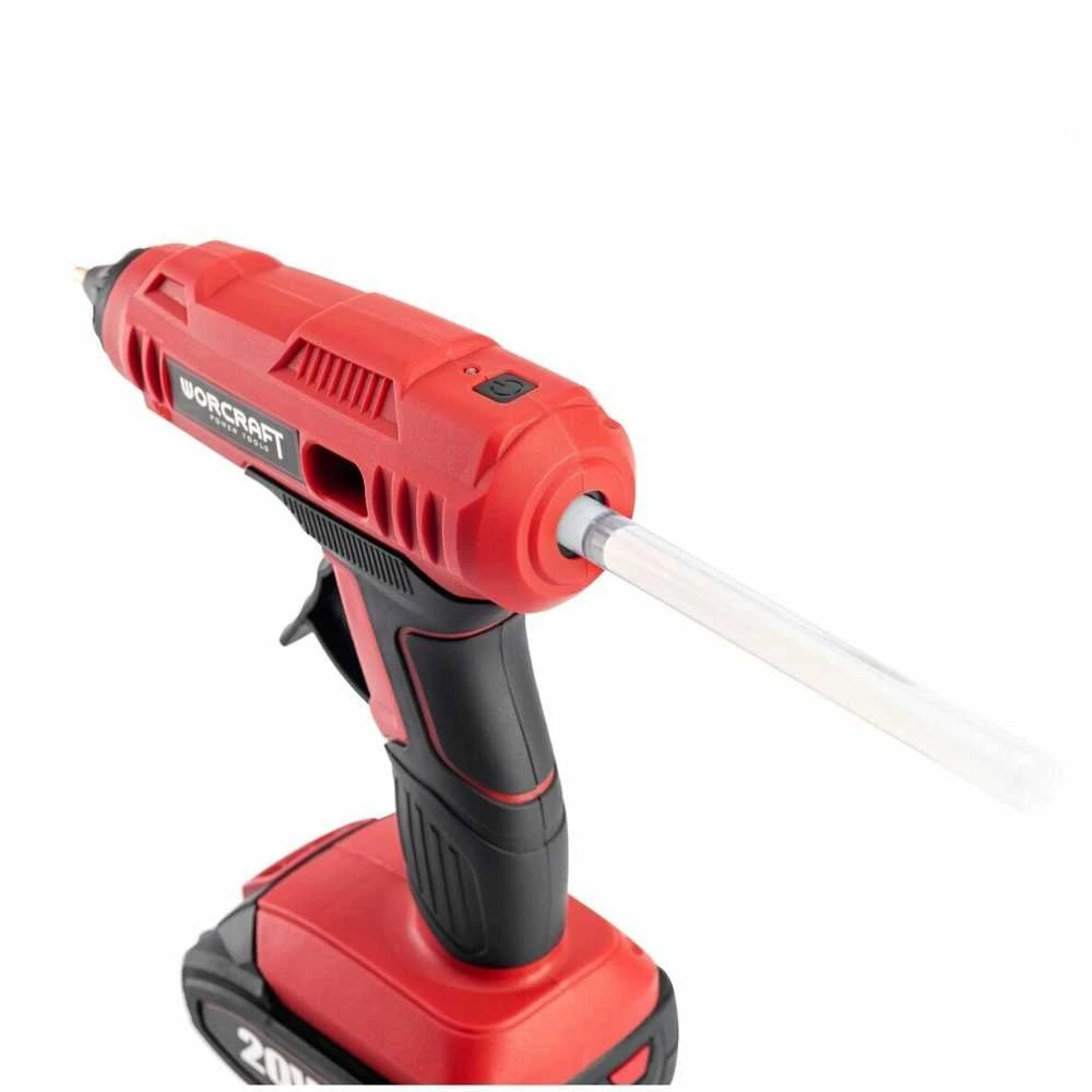 Akumuliatorinis klijų pistoletas Worcraft 20V LI-ION