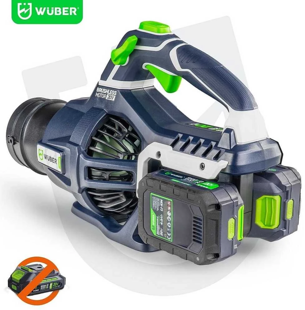 Akumuliatorinis lapų pūstuvas Wuber W04402, 40V, be akumuliatorių