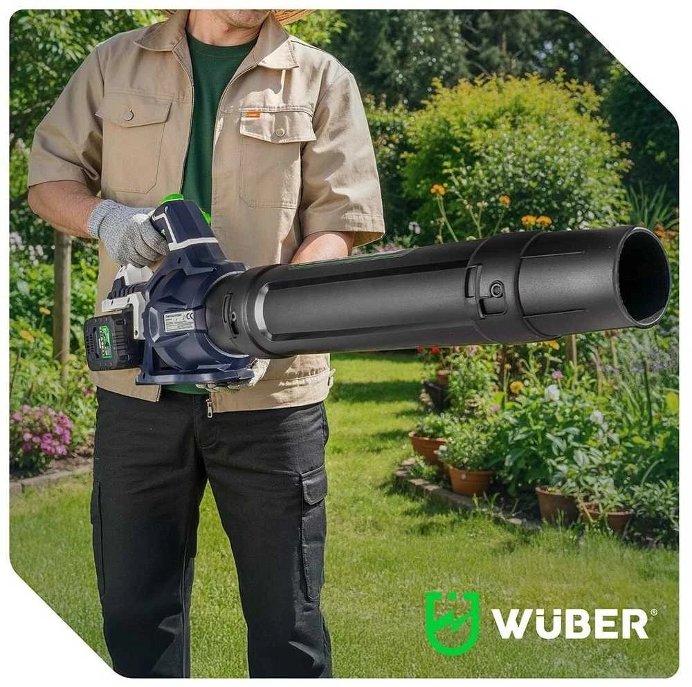 Akumuliatorinis lapų pūstuvas Wuber W04402, 40V, be akumuliatorių