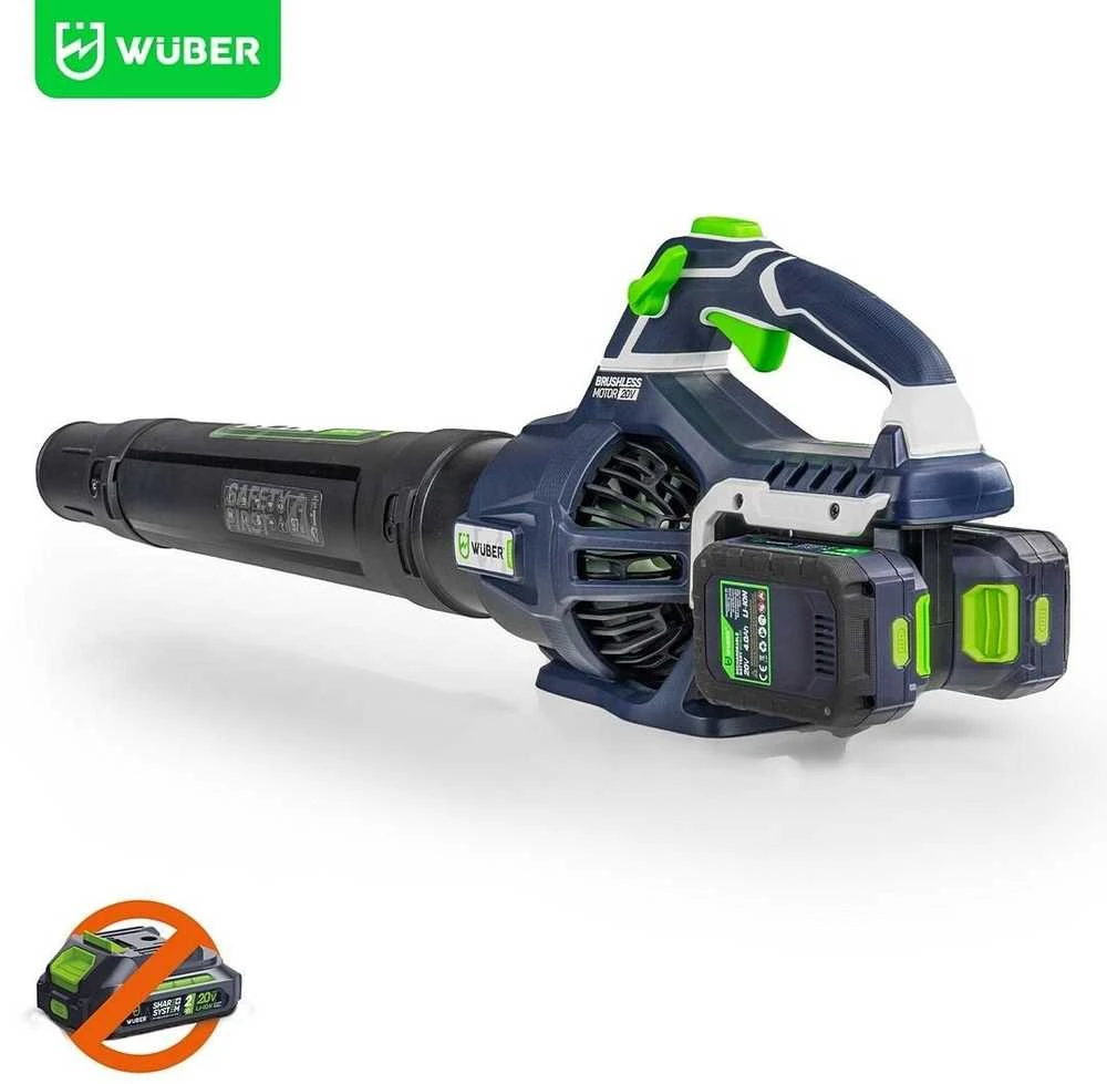 Akumuliatorinis lapų pūstuvas Wuber W04402, 40V, be akumuliatorių